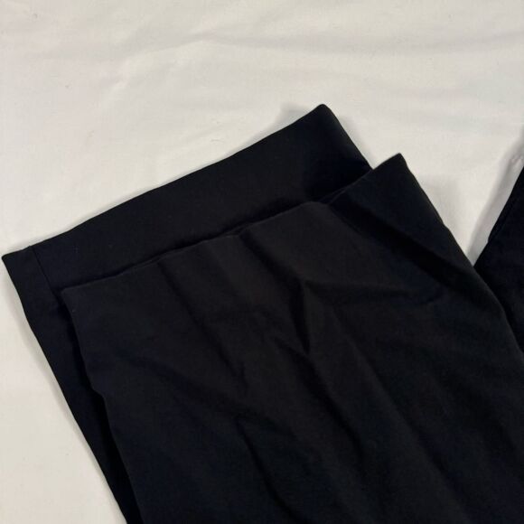 J Crew Factory Kelsey Flare Pant Size 14 Black Cropped Stretch Office Minimalist - Picture 7 of 11